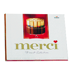 Конфеты Merci, 375 г — шоколадное ассорти премиум-класса с изысканными вкусами