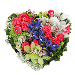 Cœur de fleurs — quand le cœur parle pou